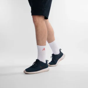 White-Top Mid-Length Socks - Image 2