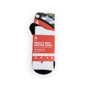 White-Top Mid-Length Socks - Image 4